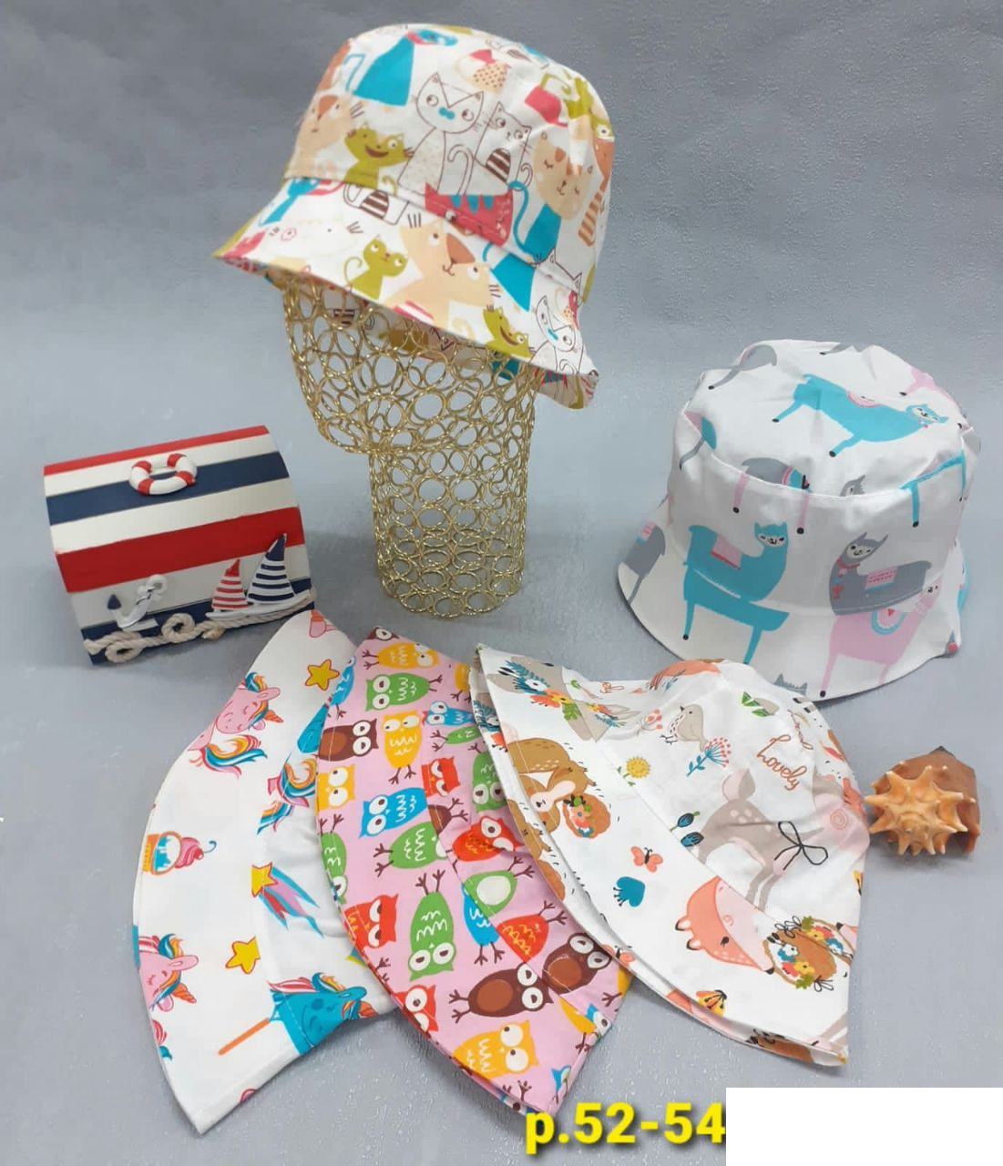 Панама хлопок Zoo (АРТ. ПД22-340)