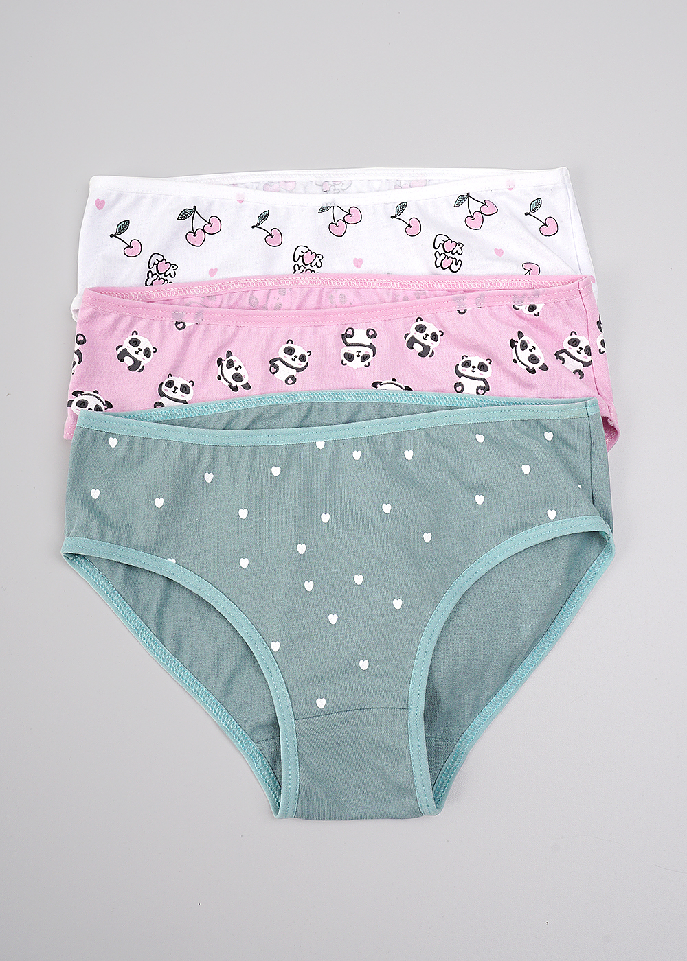 Трусы дев (упак-3 шт) (АРТ. GC5625)