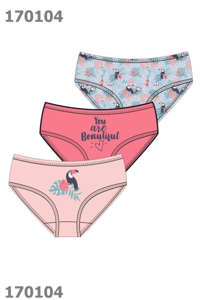 Трусы дев (упак-3 шт) (АРТ. GC5582)