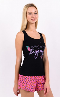 Комплект жен(майка+шорты) (АРТ. 82124)