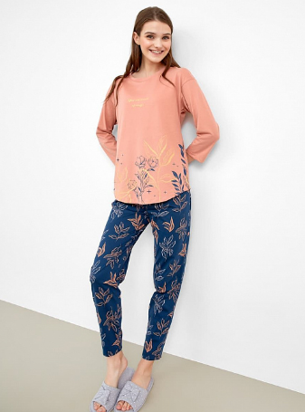 Комплект жен (джемпер+брюки) (АРТ. 592317)