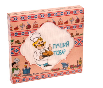 Набор салфет. 1 шт.Мужчина повар (АРТ. ОВ-7)
