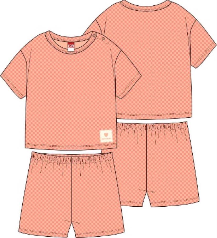 Комплект дев (футболка, шорты) CRB (АРТ. CSBG 90253)