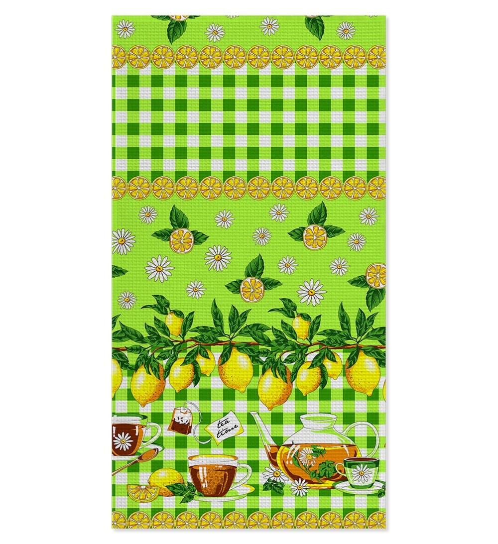 Полотенце вафельное асс.30*60 B(160гр)/продаем уп10шт (АРТ. Полотенце ваф.асс.(30*60))