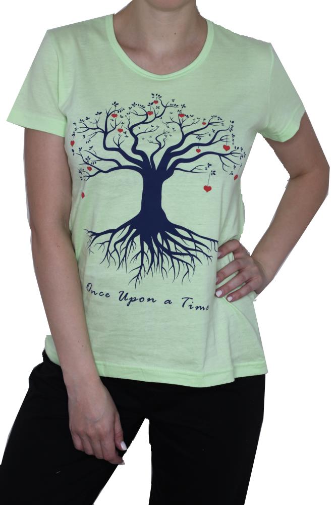 Футболка жен принт (АРТ. Футболка жен 48-56)