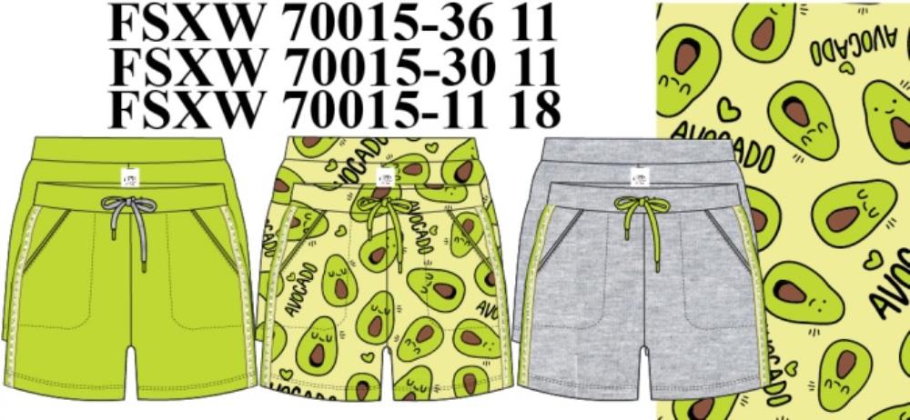 Шорты жен Family Colors (АРТ. FSXW 70015-36)