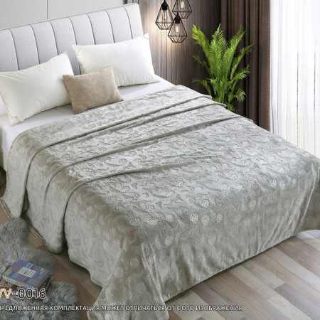 Покрывало 1,5 велсофт Жаккард (АРТ. ФЖ-316V)
