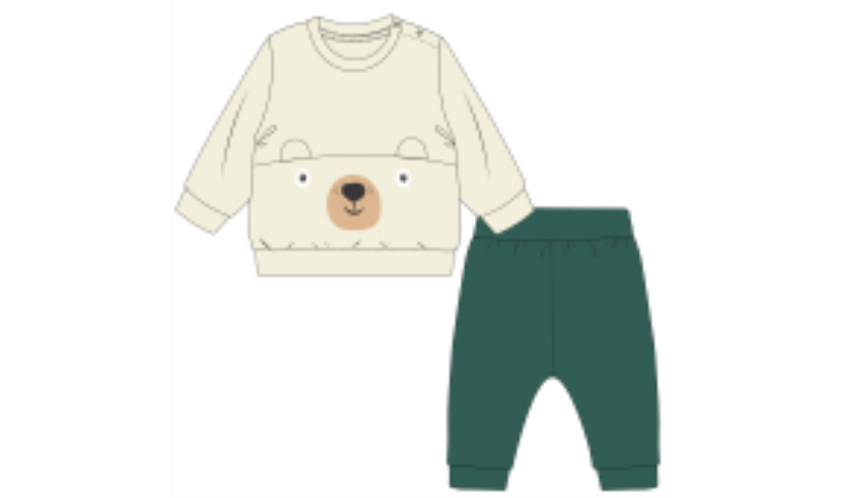 Комплект яс (джемпер, брюки) Cherubino (АРТ. CWNB 90131)