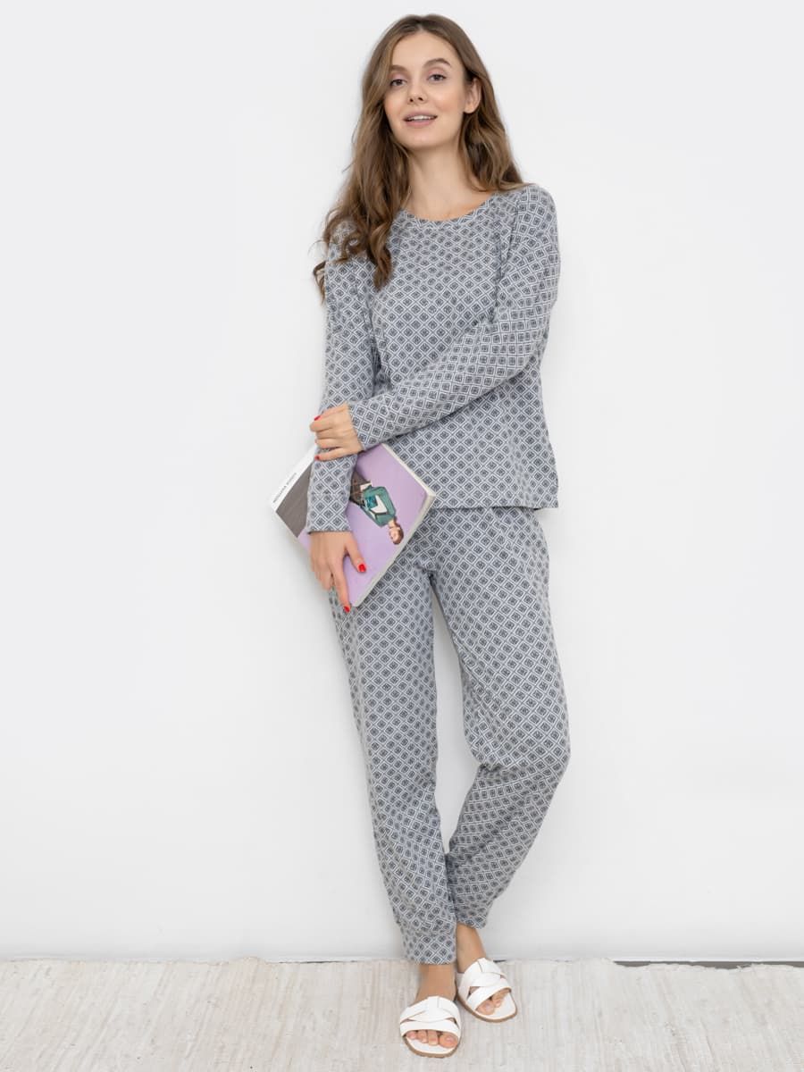 Комплект жен (джемпер+брюки) (АРТ. 592328)