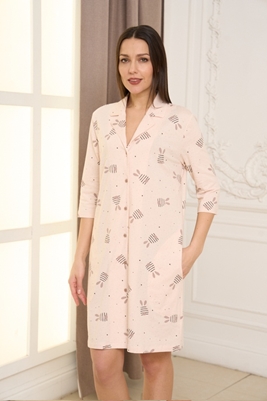 Халат-рубашка жен (АРТ. 103127)