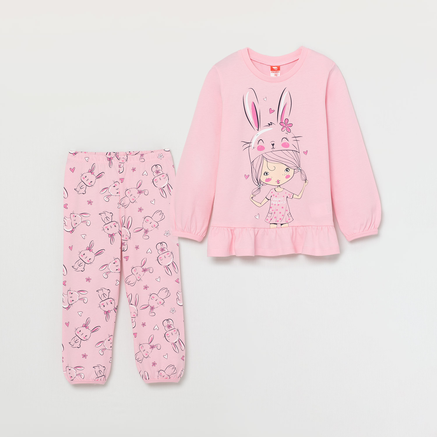 Комплект дев (джемпер, брюки) (АРТ. CSBG 50036)