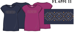 Футболка жен (АРТ. FL 6591)