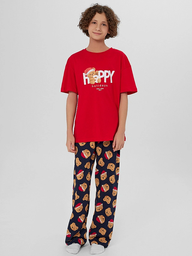 Комплект мал (джемпер, брюки) (АРТ. 563337)