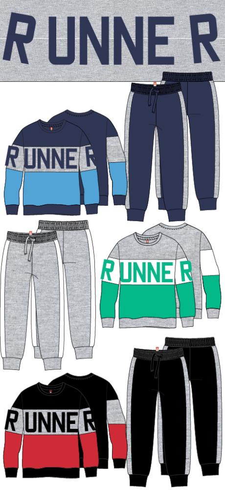 Костюм мал (джемпер модель "свитшот", брюки) (АРТ. CWJB 90033)