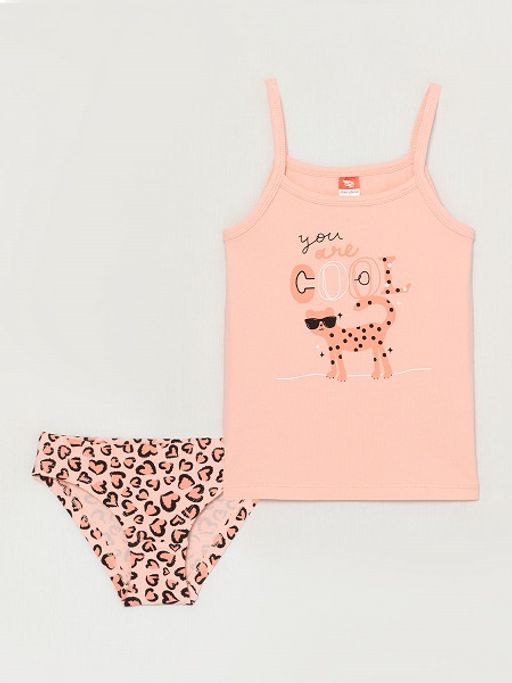 Комплект дев (майка, трусы) (АРТ. CSKG 30011)