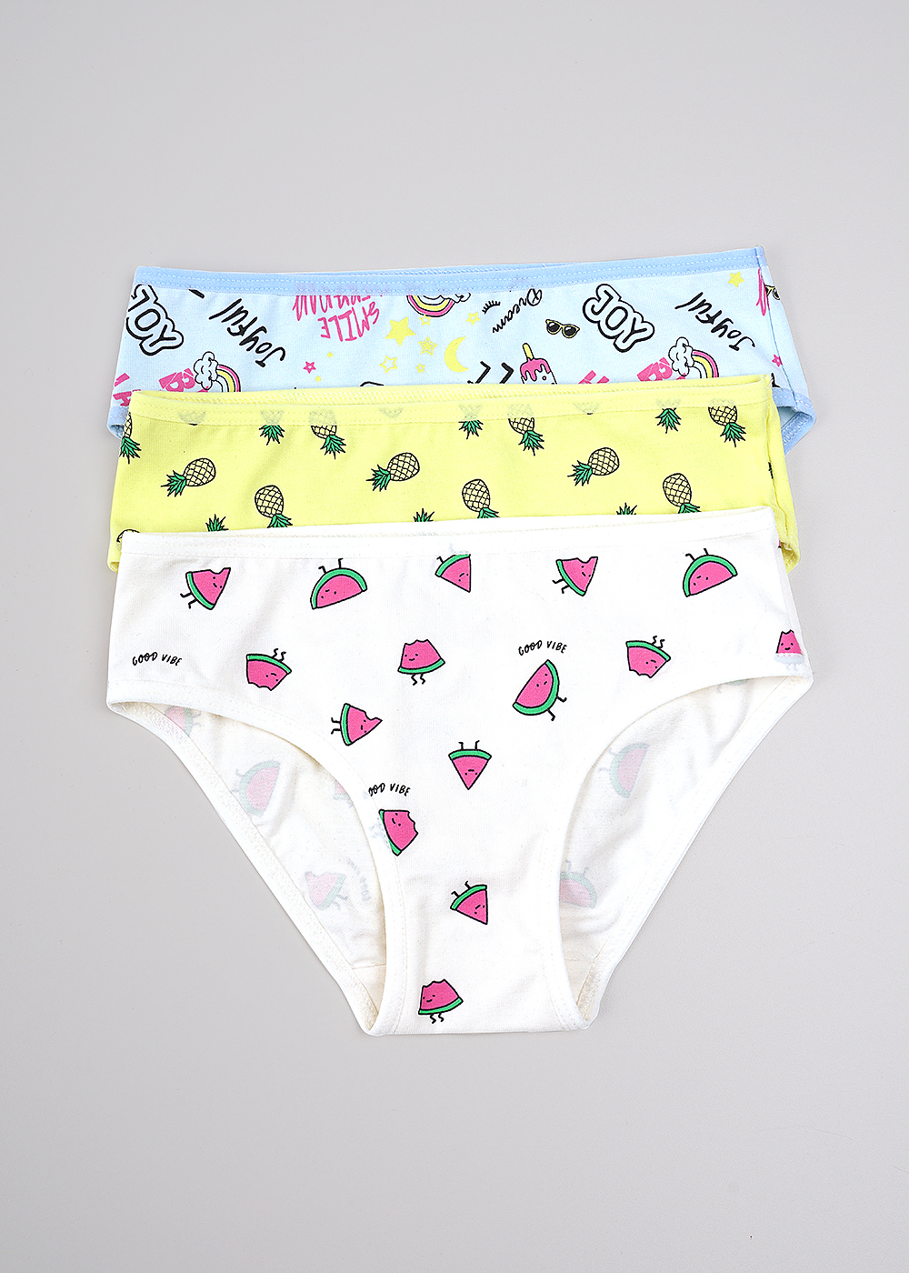 Трусы дев (упак-3 шт) (АРТ. GC5624)
