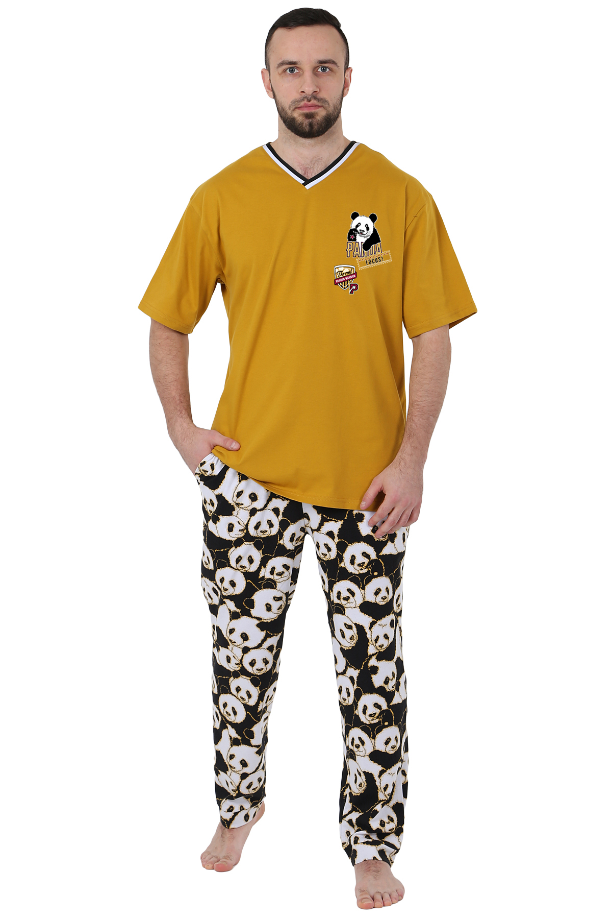 Пижама муж "Панда" (АРТ. 1638-К)