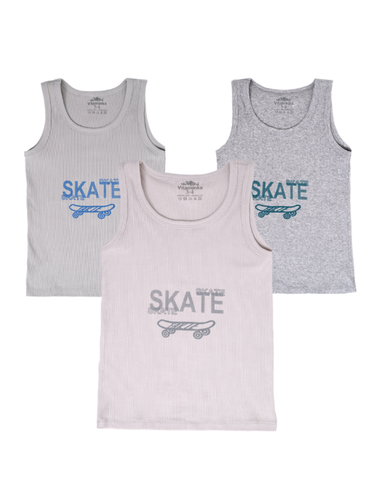 Майка мал (уп-ка 3 шт)  (АРТ. 2035)