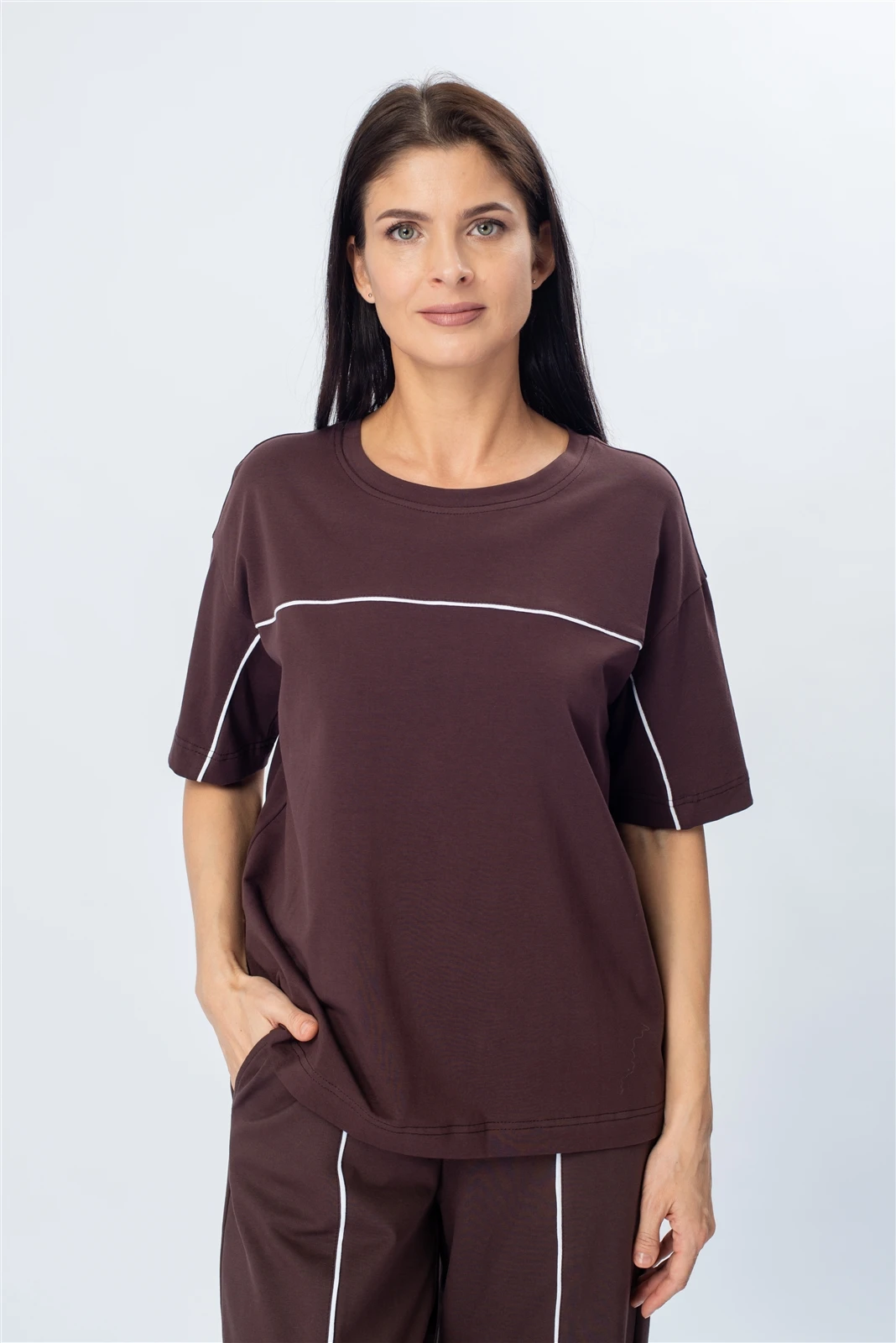 Футболка жен  (АРТ. LS.6053-6XE20)