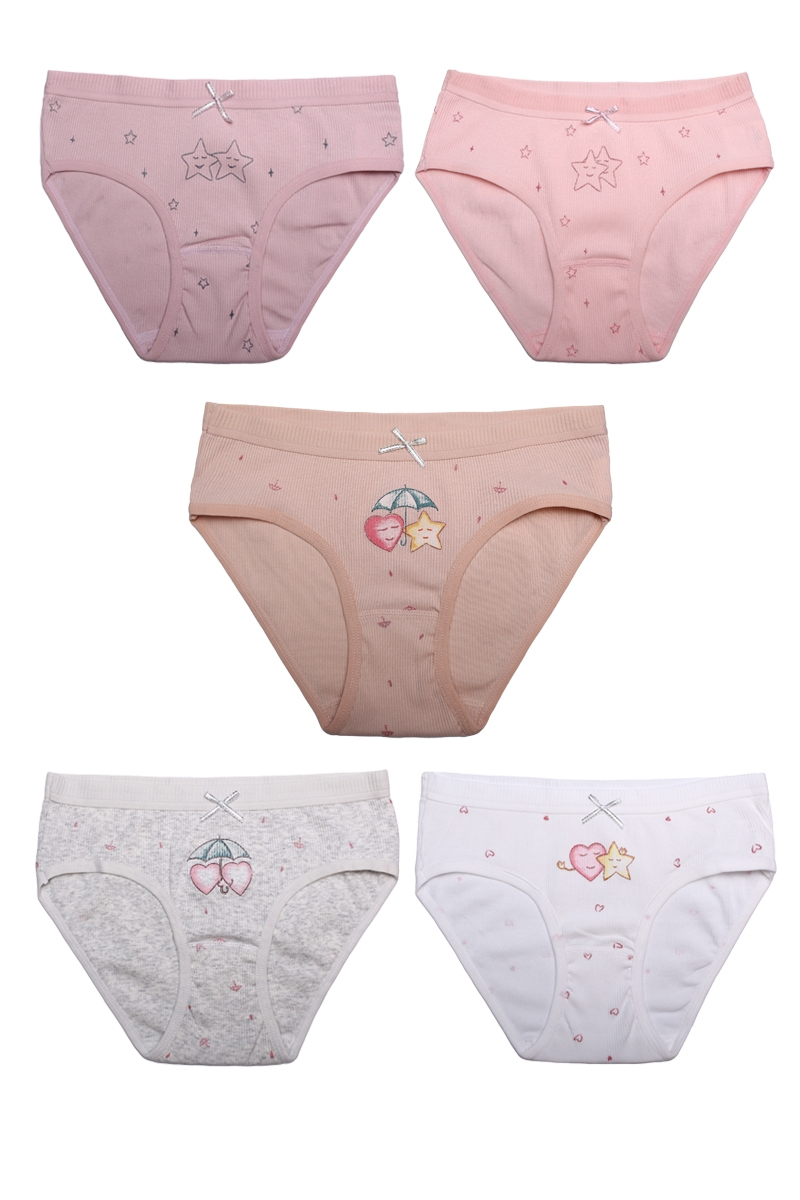 Набор трусов дев (уп-ка 5 шт)  (АРТ. 1415)