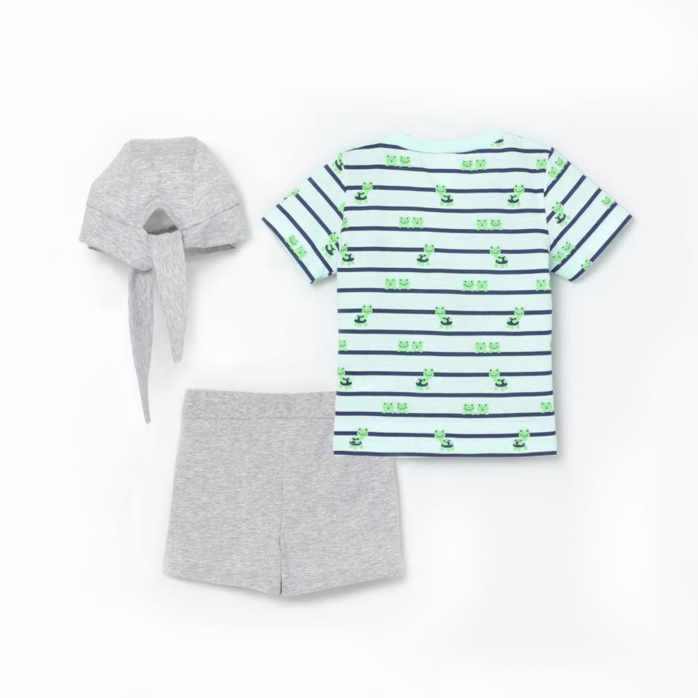 Комплект яс (футболка, шорты, шапочка) Cherubino (АРТ. CSNB 90027)