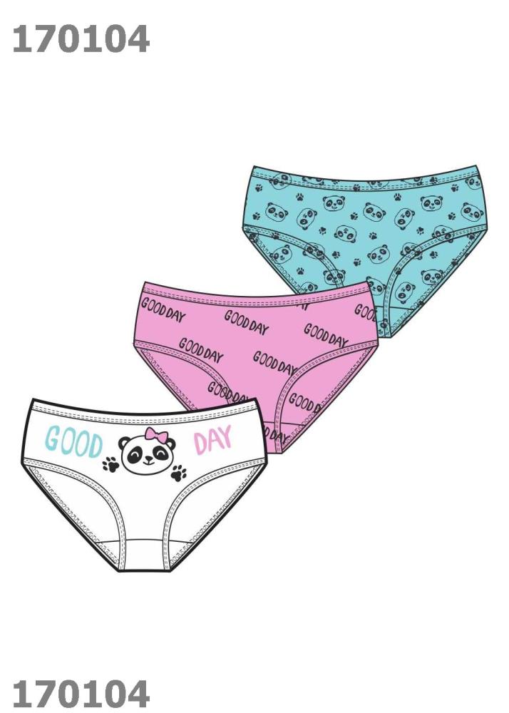 Трусы дев (упак-3 шт) (АРТ. GC5591)