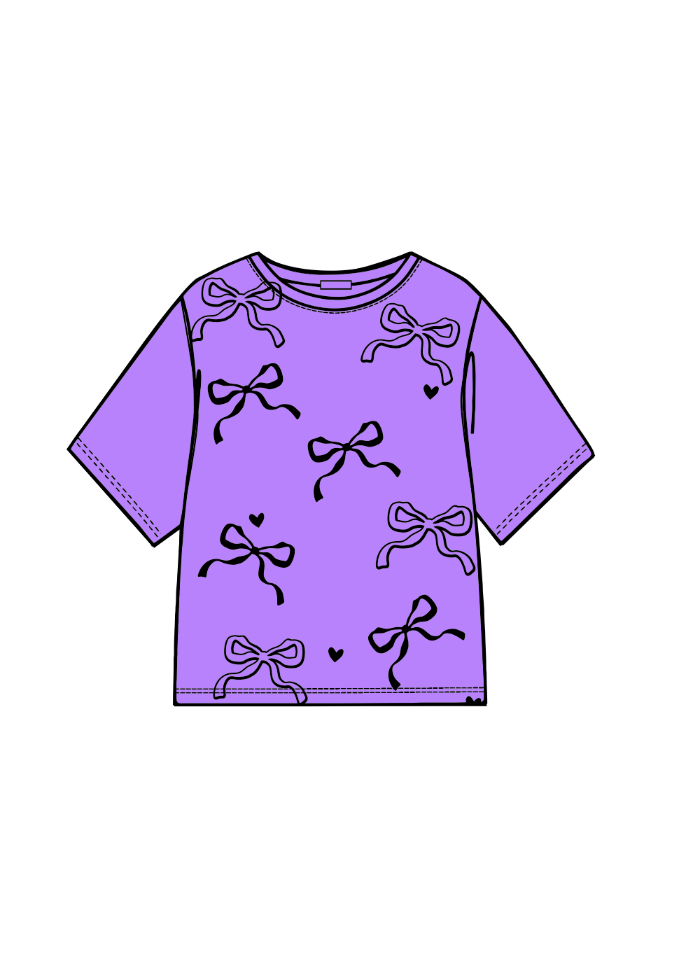 Футболка дев   (АРТ. 866748/13кд_п)