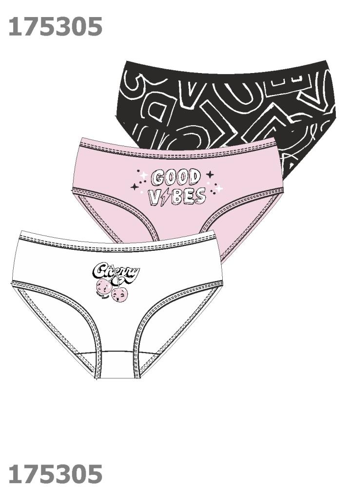Трусы дев (упак-3 шт) (АРТ. GC5606)