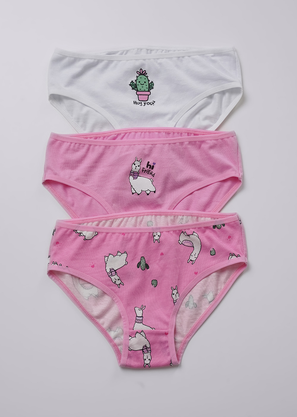 Трусы дев (упак-3 шт) (АРТ. GC5644)