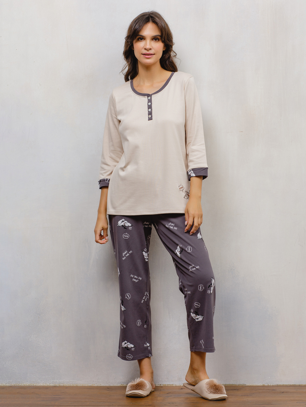 Пижама жен   (АРТ. 1620д/1519)