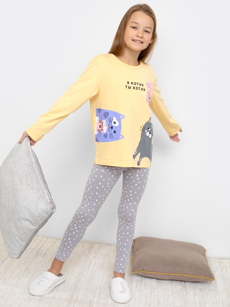 Комплект дев (джемпер, леггинсы) (АРТ. 567732)