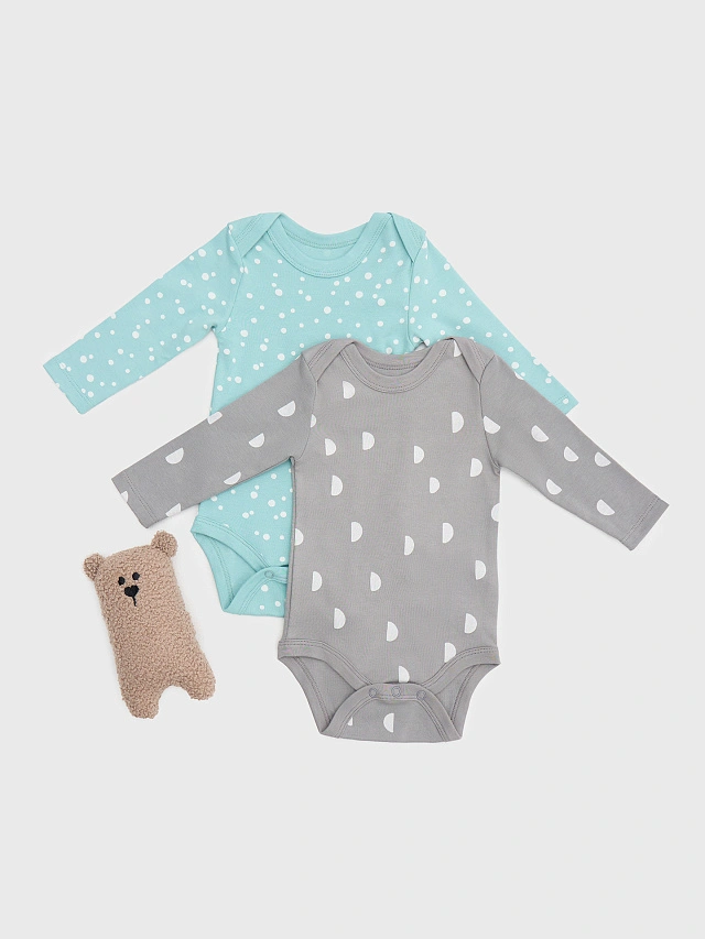 Боди дет (2шт) дл рукав (АРТ. 13016-2)