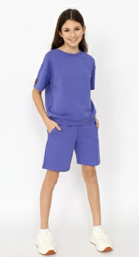 Комплект дев (футболка, шорты) (АРТ. CSJG 90240)