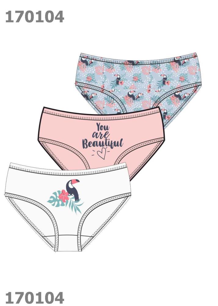 Трусы дев (упак-3 шт) (АРТ. GC5589)