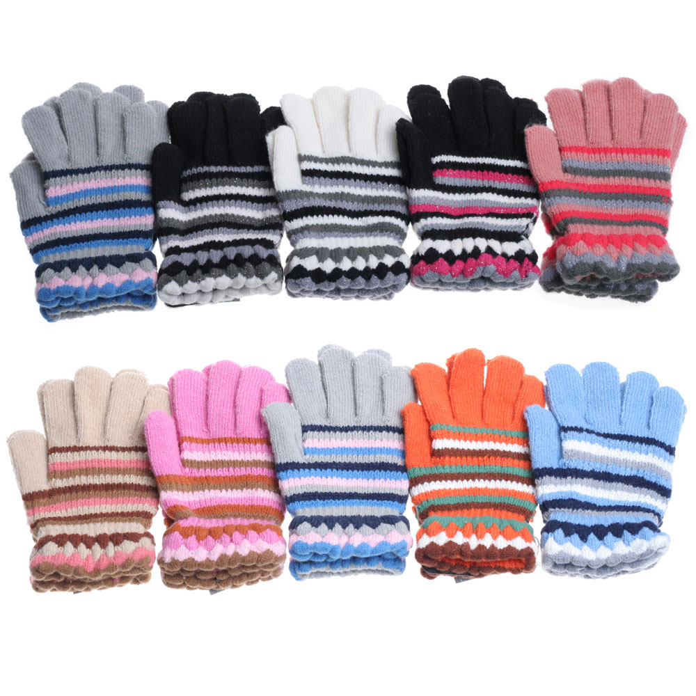 Перчатки жен трикотажные (АРТ. S398-L)