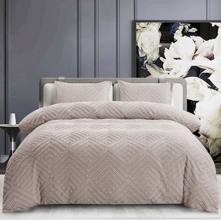 КПБ 2-х Евро  полисатин (АРТ. ПСЖ-007 шоколад)