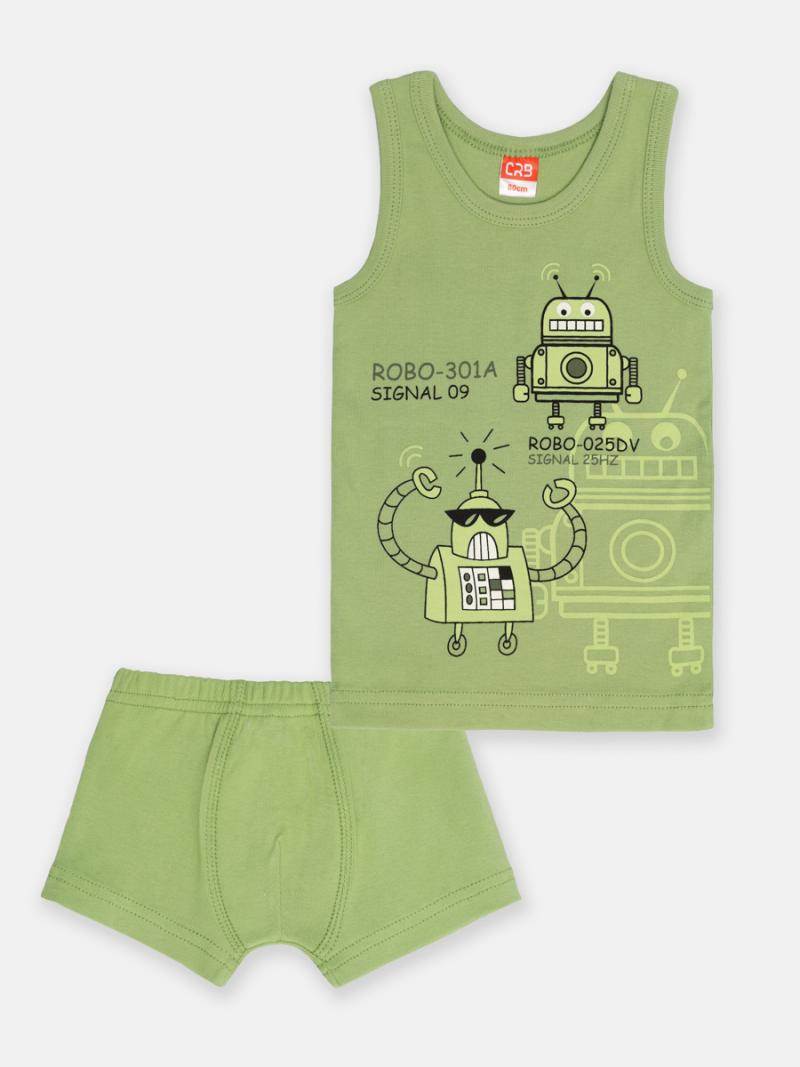 Комплект мал (майка, трусы-боксеры) (АРТ. CSKB 30038)