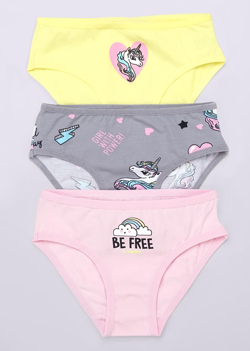 Трусы дев (упак-3 шт) (АРТ. GC5583)