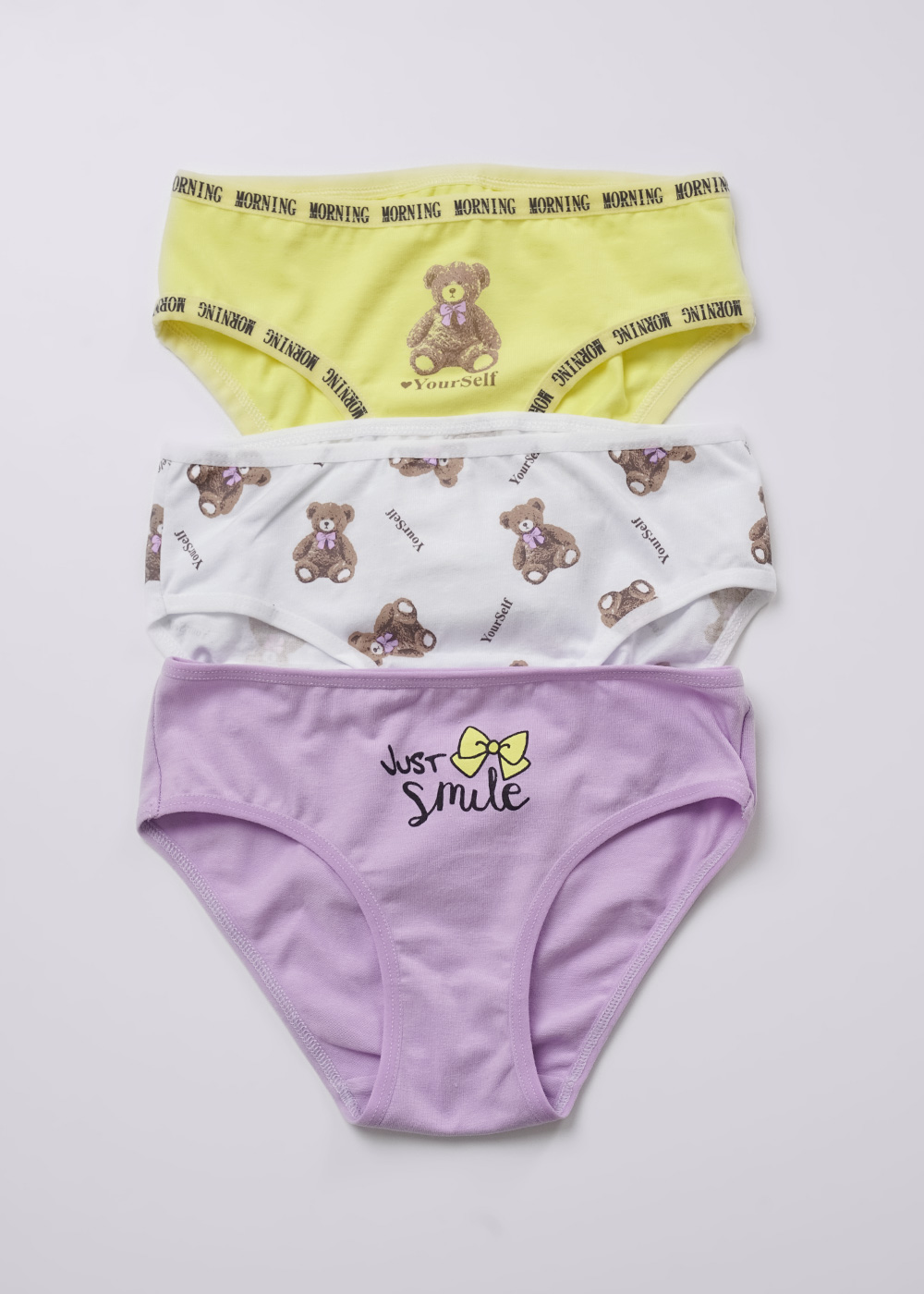 Трусы дев (упак-3 шт) (АРТ. GC5640)