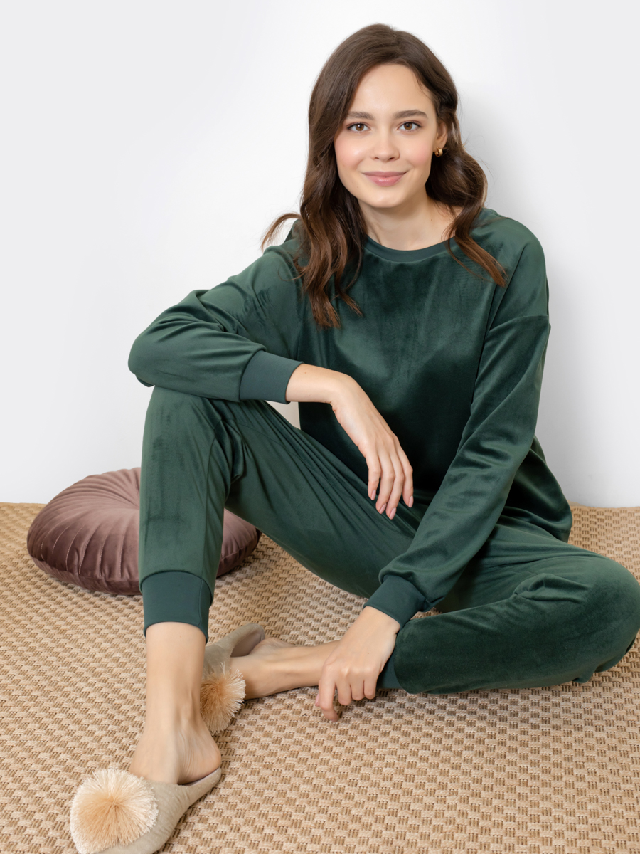 Комплект жен (джемпер+брюки) (АРТ. 592327)