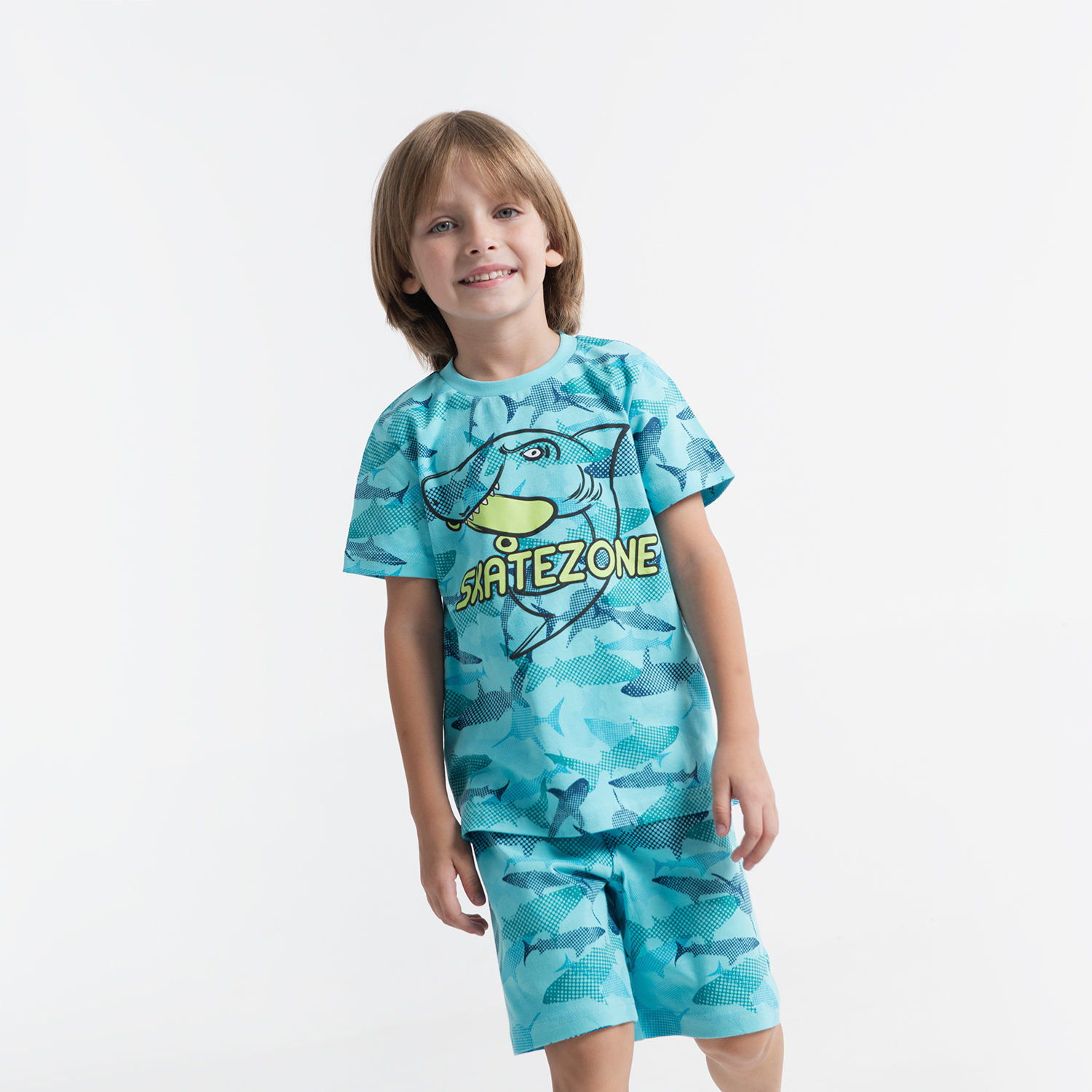 Комплект для мальчика (футболка, шорты) (АРТ. CSKB 50047)