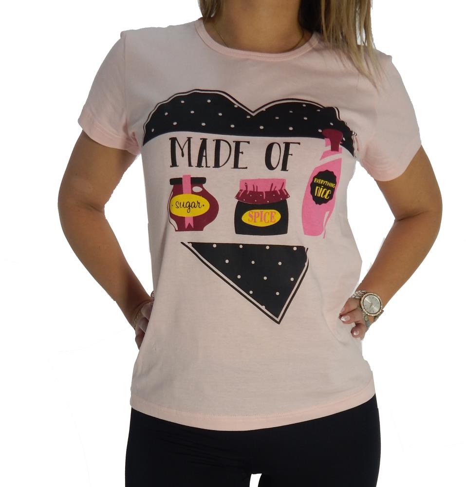 Футболка жен принт (АРТ. Футболка жен 48-56)