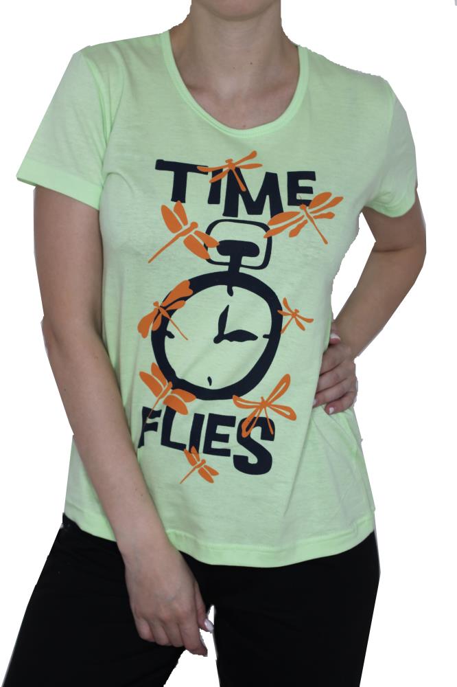 Футболка жен принт (АРТ. Футболка жен 48-56)