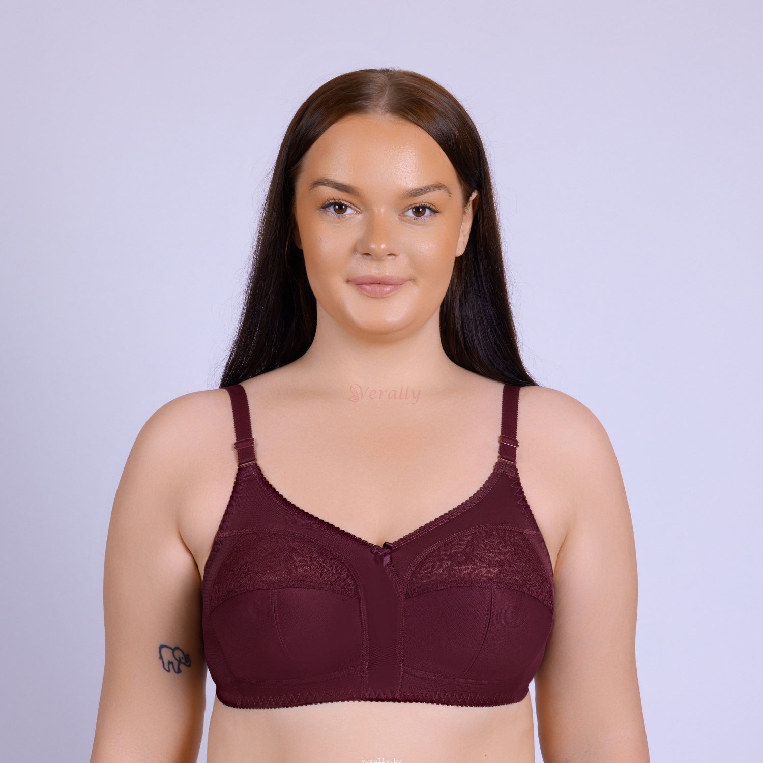 Бюстгальтер жен (АРТ. 2113-1 бургунд)