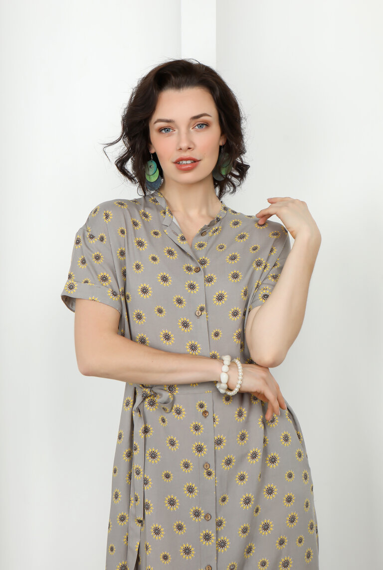 Платье-рубашка жен (АРТ. 439)