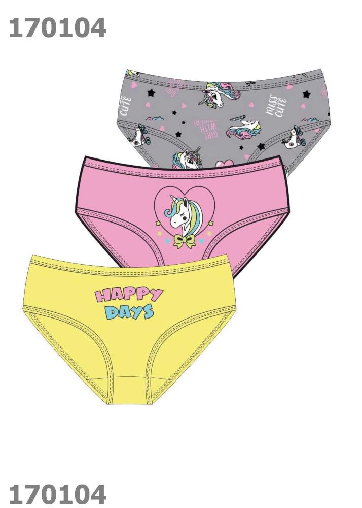 Трусы дев (упак-3 шт) (АРТ. GC5583)
