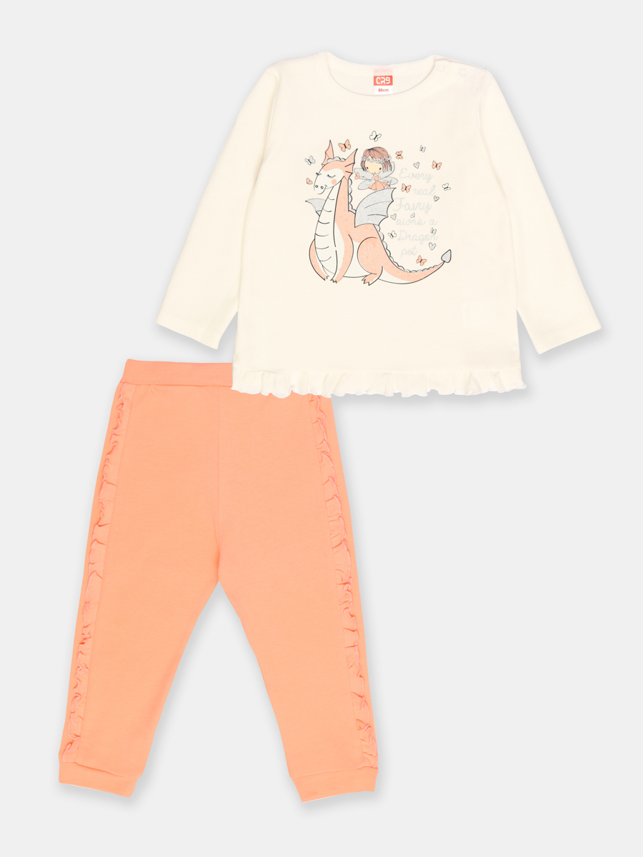 Комплект дев (джемпер, брюки) CRB (АРТ. CSNG 90157)