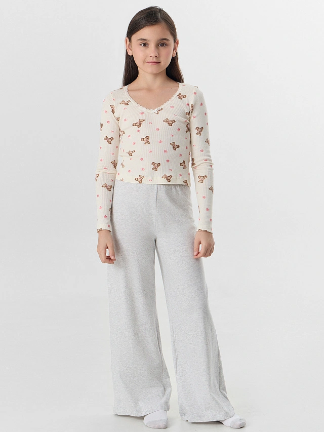 Комплект для дев (джемпер, брюки) (АРТ. 567758)