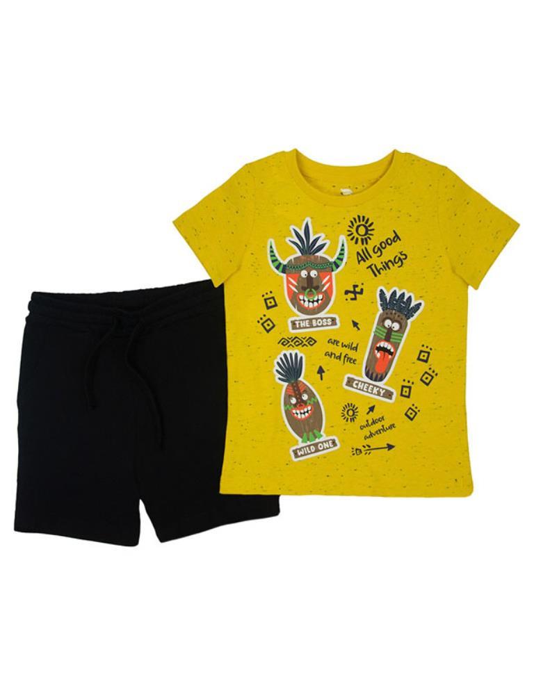 Комплект мал Cherubino (футболка, шорты) (АРТ. CSKB 90101)