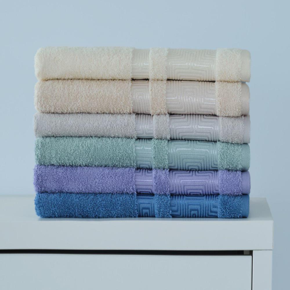 Полотенце махровое 50*80(420гр Ring 16/1) (АРТ. Мираж  50*80)